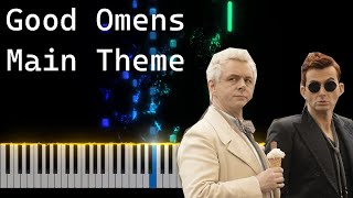 Good Omens - Main Theme Piano Tutorial [Nivek.Piano]