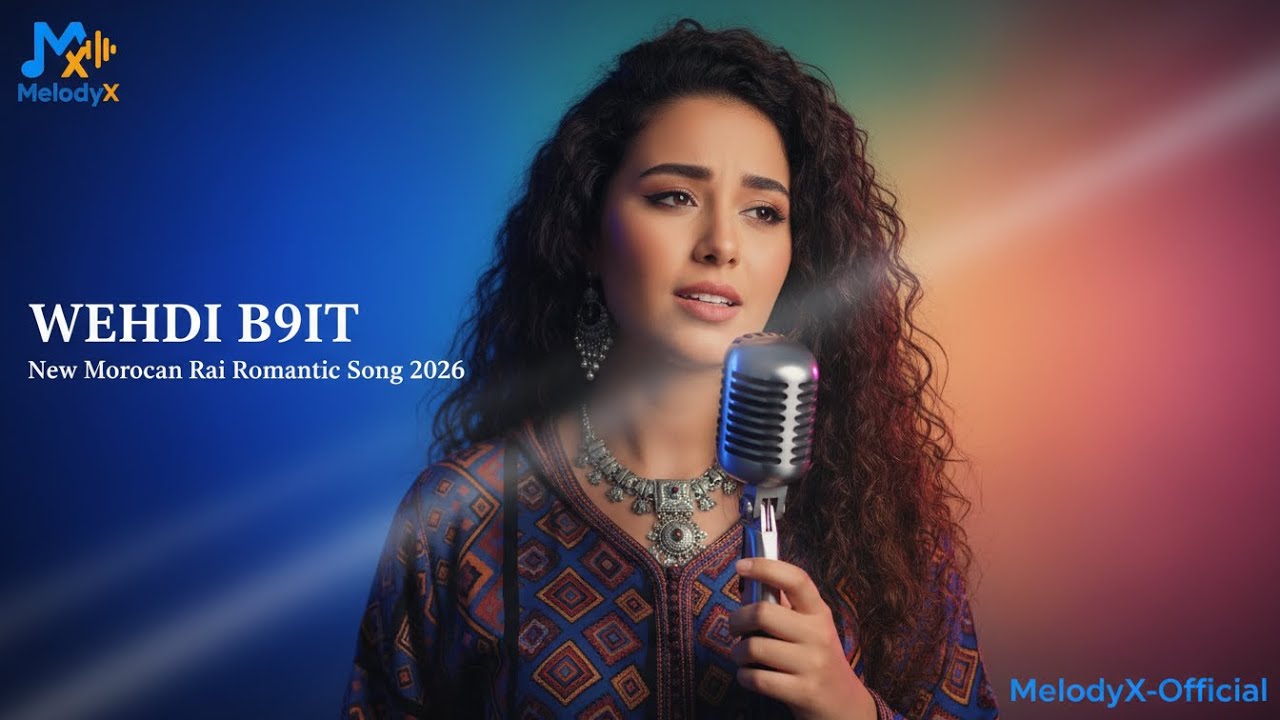 WEHDI B9IT 💔🎶 | New Moroccan Rai Romantic Song 2026 | 🎵 Love & Emotion  | MelodyX-Officiel
