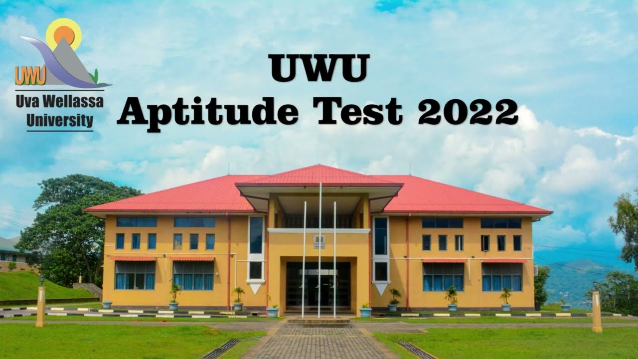 Instructions  provided in the Technical Awareness Session for the Aptitude Test 2022 ( Sinhala )