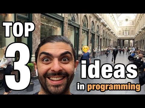 Top 3 Ideas in Programming | Code Walks 060