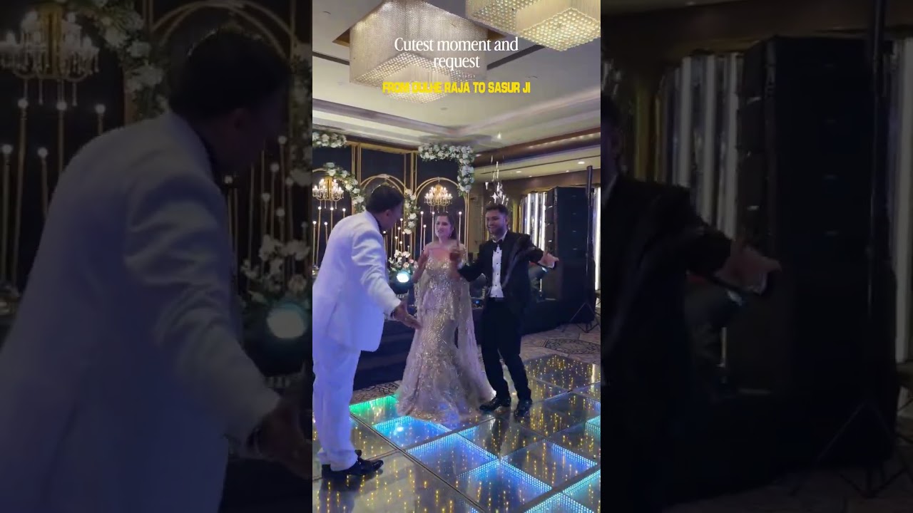Wedding Da ਸਭ ਤੋਂ Cutest Moment! Dulha & Father-in-Law Dance #indianwedding #desiwedding #shorts