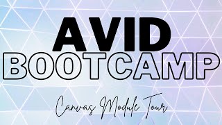 Teachers/Students: AVID Bootcamp Tour