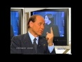 Silvio Berlusconi e Fausto Bertinotti da Lucia Annunziata - 15 marzo 1996