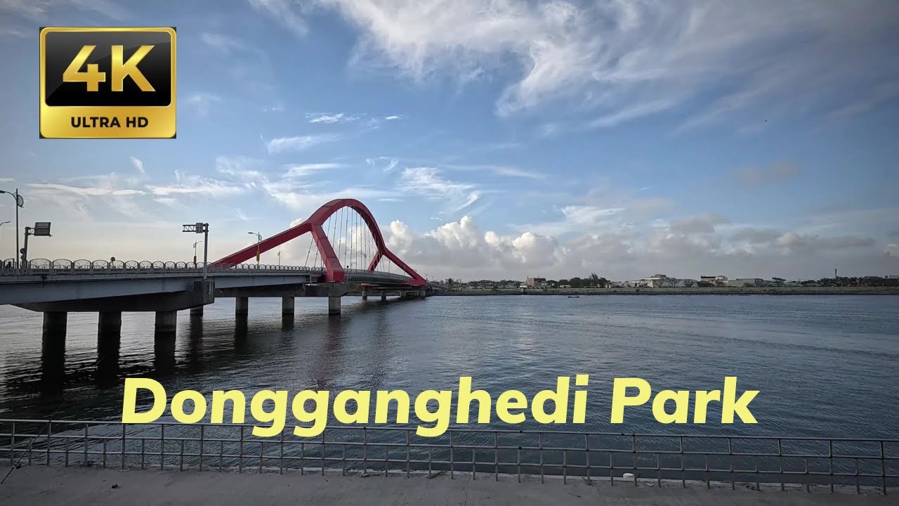 4K Walking Tour | Dongganghedi Park, Pingtung, Taiwan | Tranquil Nature Walk