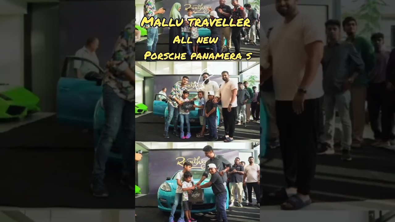 Mallutraveller new car Porsche panamera s🔥 
