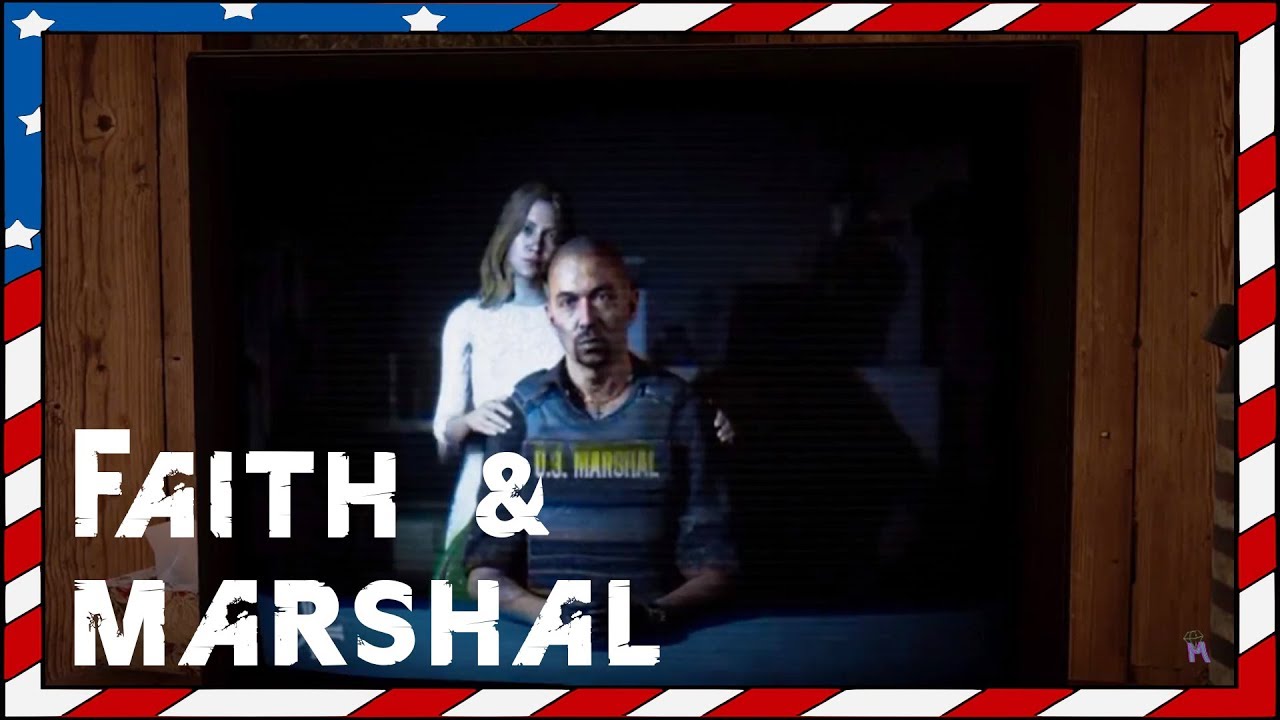 Far Cry 5 | Faith Seed on TV with Cameron Burke 'Marshal Burke' | With Transcription