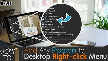 How to Add any Program to the Right Click Menu in Windows 10 - 100% Working Method