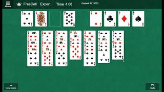 FreeCell Solution Expert Game# 4215772