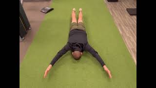 Prone Shoulder Hovers