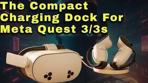 The Compact Charging Dock For Meta Quest 3/3s