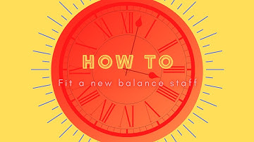 How To - Fit A New Pocket Watch Balance Staff