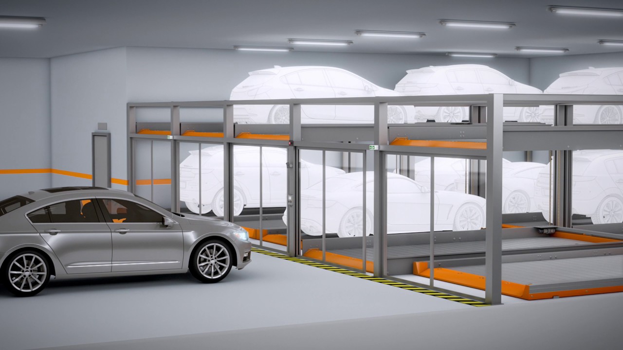 TrendVario 4000 - The urband trend in parking - no pit/2 levels/traversable