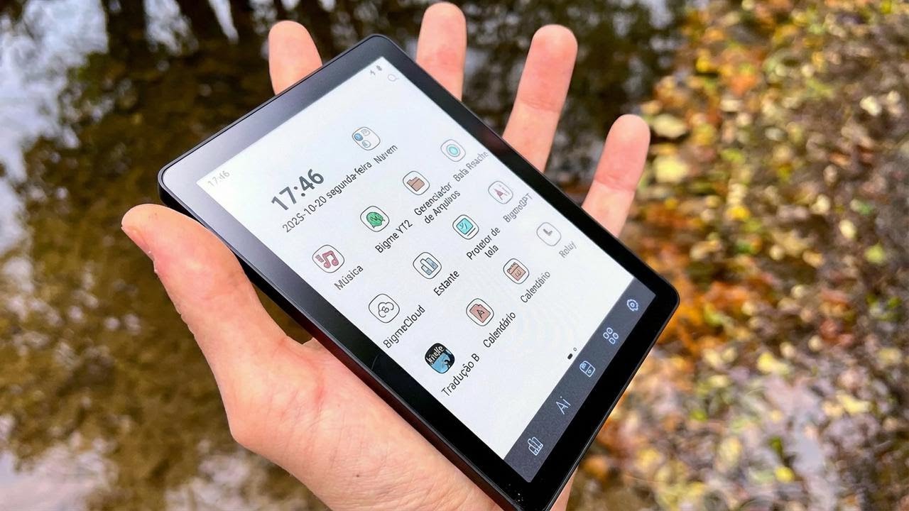O Kindle Mini existe, mas não é nada do que você imagina! – Bigme B6