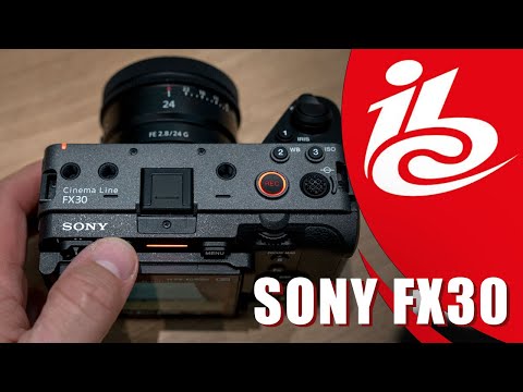 Sony FX30 and Interview with Sony at IBC 2022