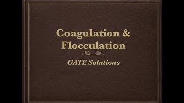 16 # GATE Solutions | Numericals on Coagulation & Flocculation | Civil Engineering |Vishal Sir | IIT