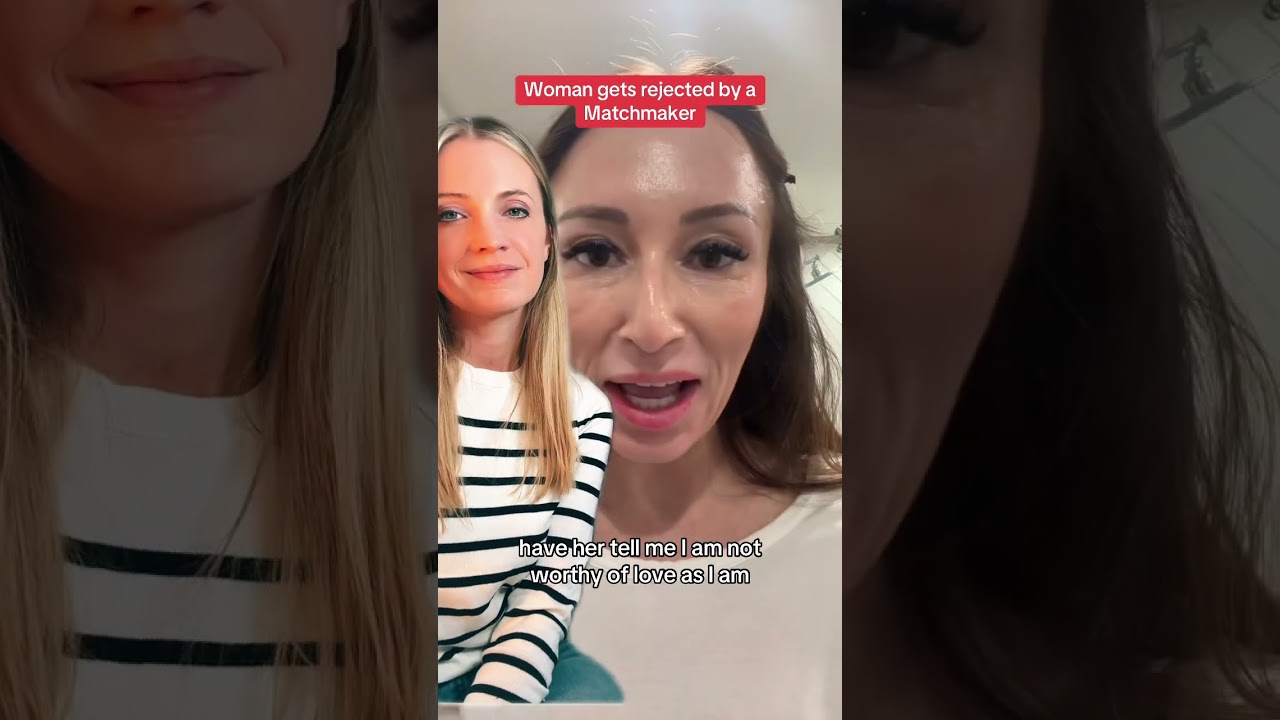 Woman gets rejected by a matchmaker 👀..