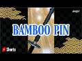 Why a Single Bamboo Pin Holds the Whole Katana Blade #Shorts