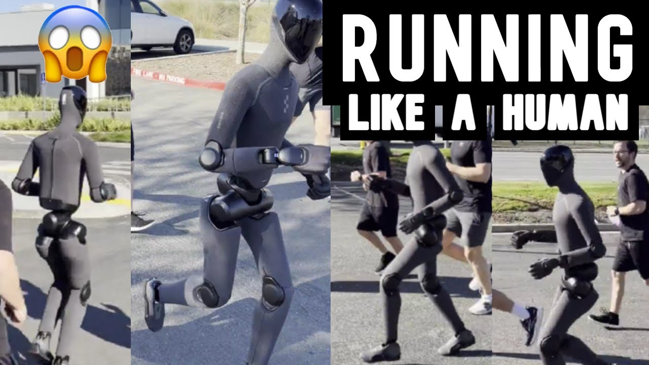 Wow! Figure Robot Running For 3 Minutes!
