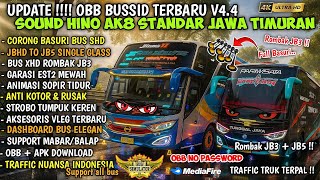 UPDATE BUSSID V4.4!! OBB BUSSID V4.4 TERBARU SOUND HINO AK8 REAL JAWA TIMUR GRAFIK HD 4K BUSSID V4.4