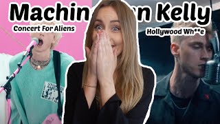 Basic White Girl Reacts To Machine Gun Kelly  - (Hollywood Wh**e \& Concert For Aliens)