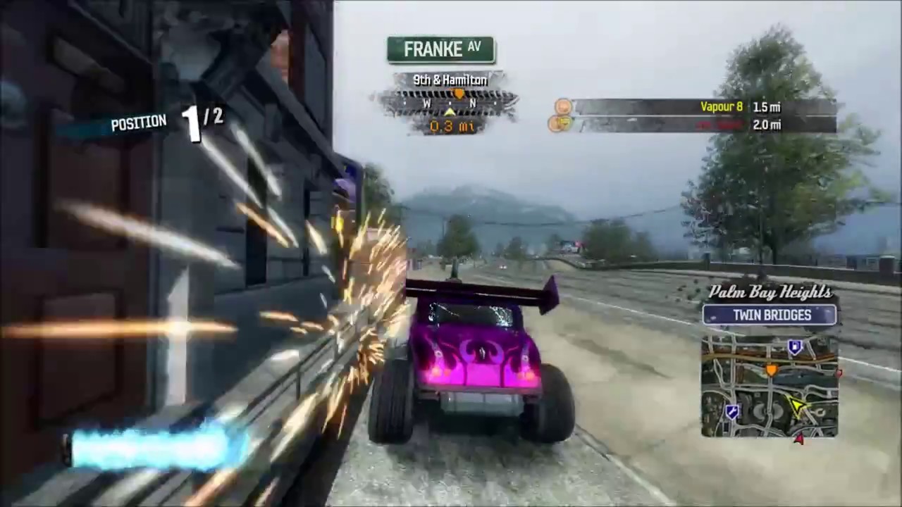 riverdale Burnout Paradise Ranked - 1:17.56 on River Crossing
