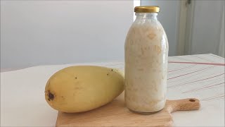 REAL Mango Milk Recipe | Mango Smoothie | Mango Milkshake Tutorial