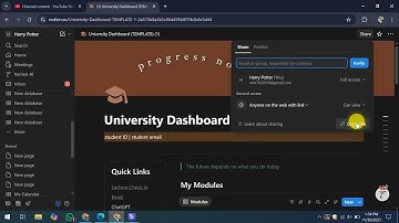 How To Share Template In Notion