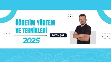 2025 ÖYT-47 (Bireysel Öğretim Teknikleri)
