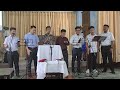 Beautiful melodies from NEIBBC and Seminary boys