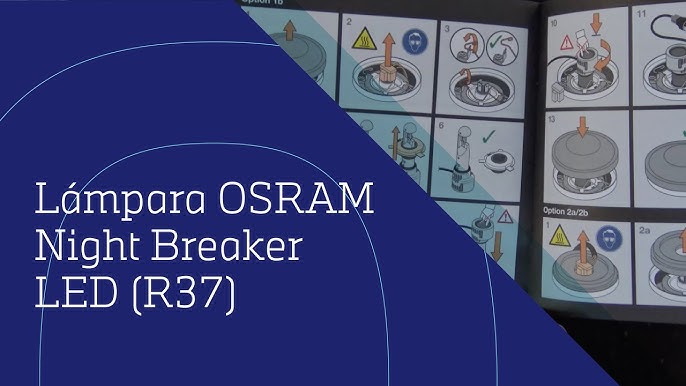  OSRAM NIGHT BREAKER 200, H7, + 200% de Lumière