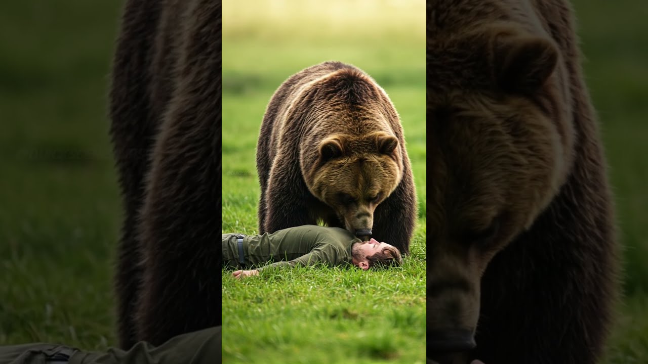 Unbelievable What Happens When A Man Plays Dead To Avoid Being Eaten By Bear 