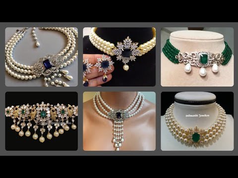 gorgeous pearls and necklace design - YouTube
