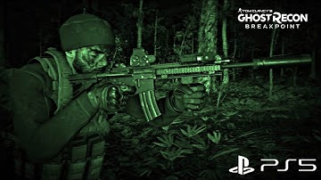 Huge Sentinel Base Stealth Clear - Alex Mason | Ghost Recon Breakpoint Cinematic Gameplay [PS5]