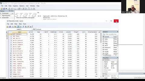 Introduction to STATA, Lecture 5