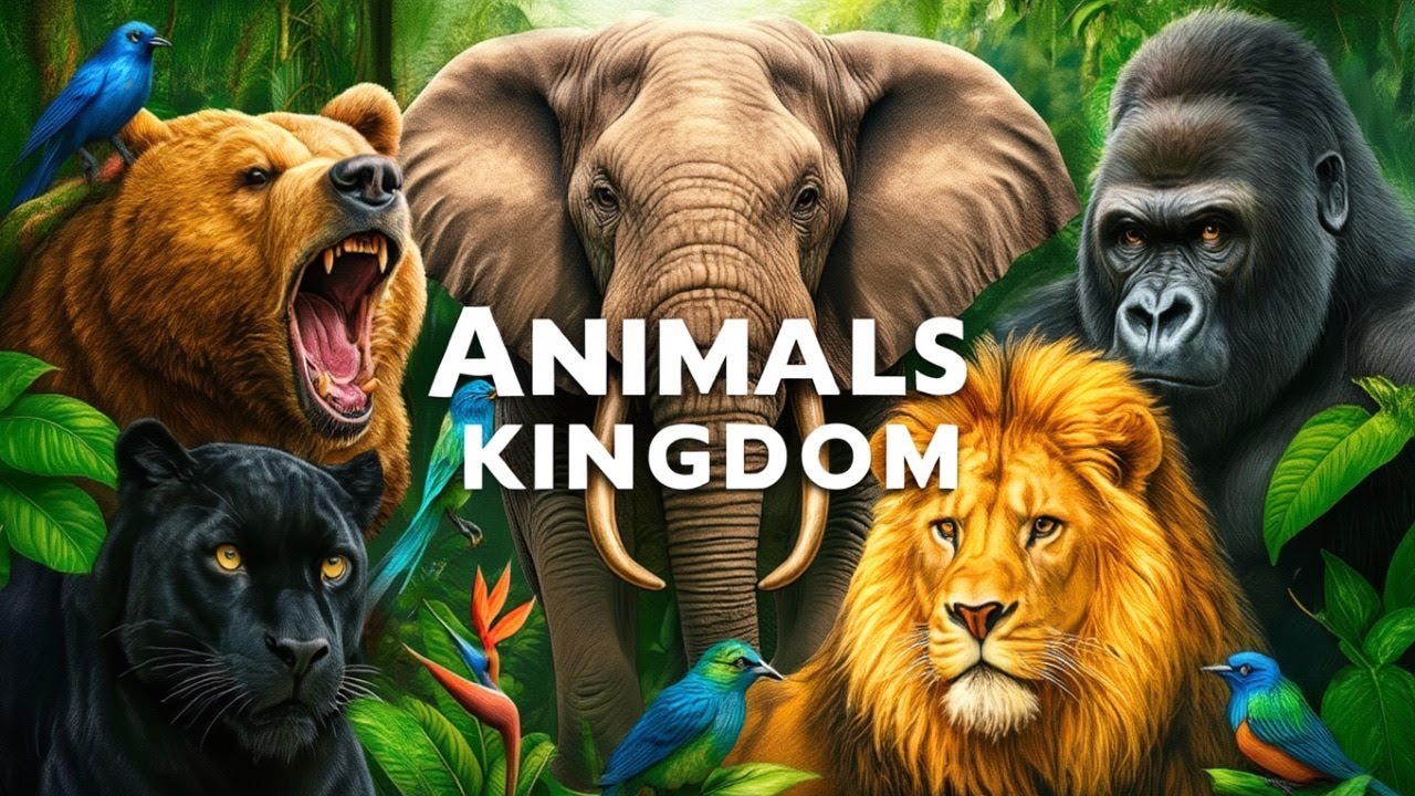 Animal Kingdom | Wild & Farm Animals | Relaxing Nature Sounds for Sleep