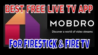 How to Download live tv on Firestick and Fire TV, Mobdro screenshot 1