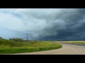 Storm chase timelapse from 7-31-2016 in SK and MB.