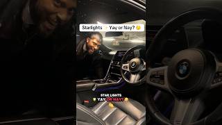 Are Starlights an acceptable Mod? 🌟🤔 #shorts #starlights #bmw #rollsroyce #mods