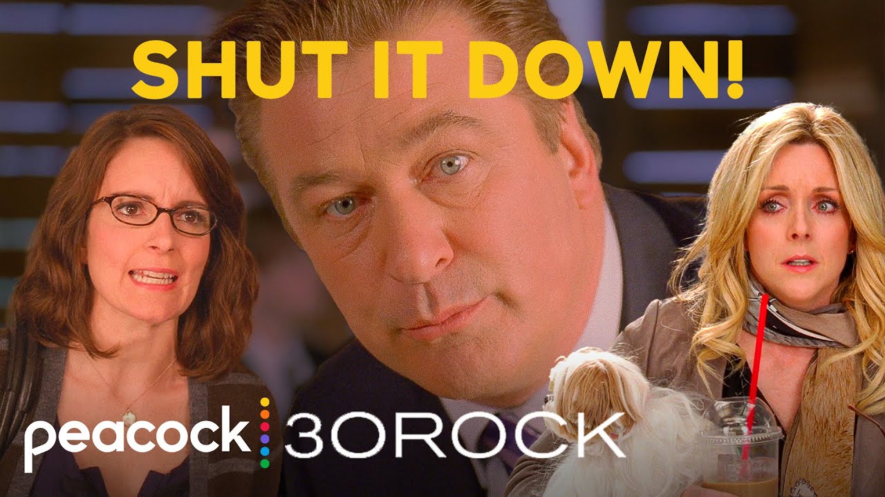 30 Rock but it's Just The Shut It Downs 30 Rock YouTube