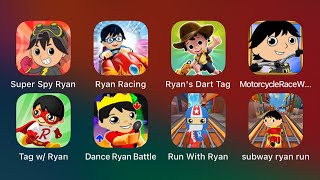 Super Spy Ryan,Ryan Racing,Ryan's Dart Tag,Tag With Ryan,Dance Ryan Battle,Run With Ryan,Subway Ryan screenshot 2