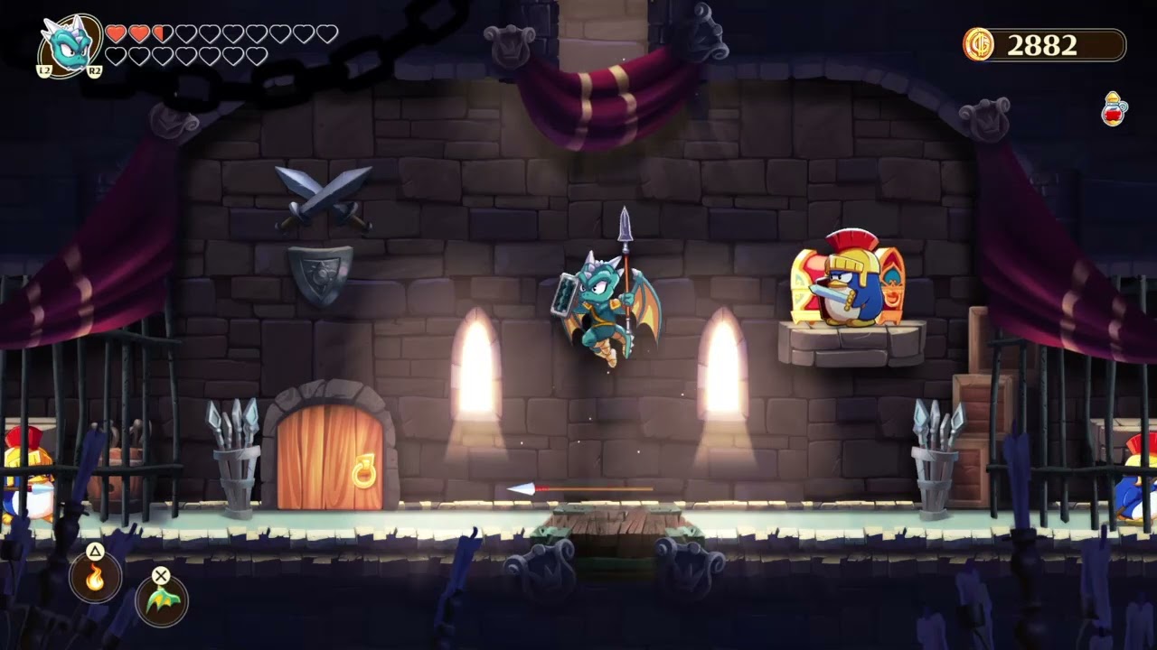 Monster Boy and the Cursed Kingdom - Royal Guard Spear Training Chest