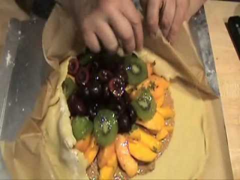 Chef Cha Cha Dave's - How to make Assorted Fruit Frangipane Galette Video Recipe