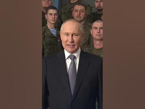 2023 Новогоднее поздравление Путина. 2 часть - YouTube