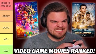 Video Game Movies Ranked! (TIER LIST)