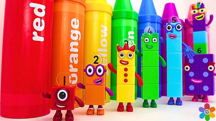 Learning Colors and Simple Addition with Numberblock Toys | Fun Educational Video For Kids!