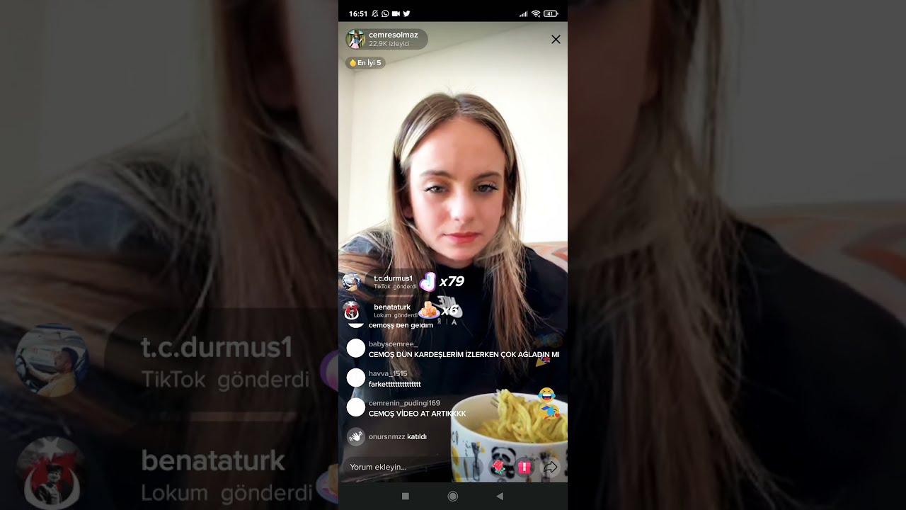 Cemre solmaz canlı yayın (12nisan)