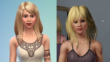 The Sims 4 Create a Sim: Re-creating Aluna Ellis