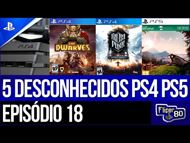 Descubra 10 jogos imperdíveis para quem tem PS4 ou PS5!