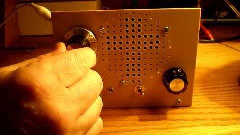 Regen Shortwave Receiver