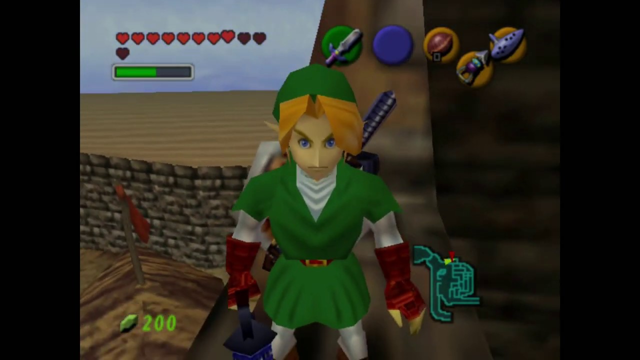 Legend of Zelda Ocarina of Time part 38 Gerudo Desert YouTube